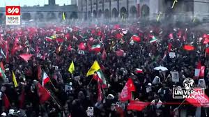 مداحی محسن محمدی پناه در مراسم وداع با آقای شهید ایران + فیلم