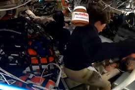 Nutella Jar Spotted Spinning Through Artemis II Mission