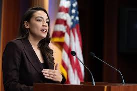 AOC jokes it’s better for Americans if Trump stays on the golf course