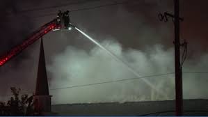Overnight fire at Byron Center church may have been caused by lightning, police say