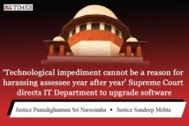 Supreme Court Directs IT Department to Upgrade Software Following Technological Errors