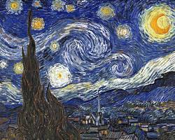 Image of Vincent van Gogh's painting The Starry Night