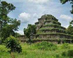 Prasat Thom, the 36-meter-high pyramid temple at Koh Ker
