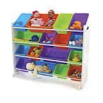 TOT TUTORS 12-Bin Toy Organizer Organizers, Toys and Toy