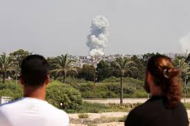 Hundreds of Israeli air strikes pound Lebanon as hostilities escalate