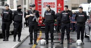 Image result for picture of gunmen storm turkey ruling party office