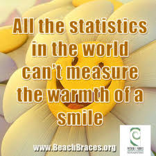 Can you Measure a Smile ? - Beach Braces Smile Quotes via Relatably.com