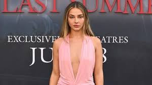 Madelyn Cline Wears Fully See-Through Top in Sabrina Carpenter’s Teaser