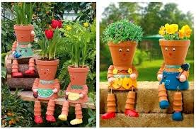 Image result for pasu bunga kitar semula