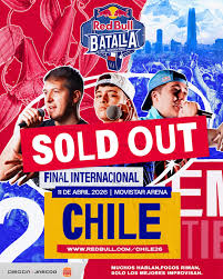 Red Bull Batalla, sold out para Final Internacional Chile 2026