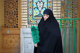 زیورِ سریال «آوای باران» خادم حرم شد