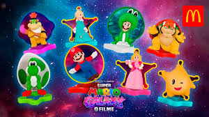 McDonald’s traz brindes de ‘Super Mario Galaxy: O Filme’ para o McLanche Feliz