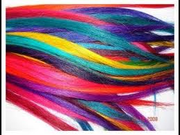 Resultado de imagem para mechas californianas coloridas passo a passo