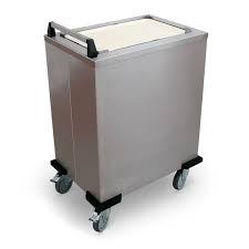 40.3420 SE-MS/B Unheated Mobile Dispenser Enclosed For Trays ...
