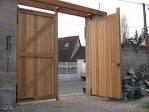 Portail coulissant - fabrication maison -