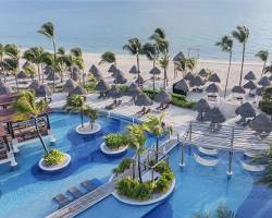 Excellence El Carmen lazy river, AI generated