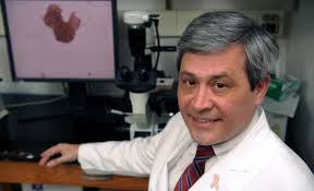 Carlos Arteaga, M.D., professor of Medicine and Cancer Biology at Vanderbilt, has been elected president-elect of the American Association for Cancer ... - Arteaga-with-computer-585x355