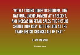 Strong Economy Quotes. QuotesGram via Relatably.com