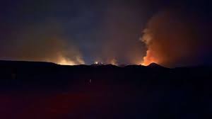 Evacuations ordered due to Morgan County's Rocky Canyon Fire