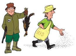 Afbeeldingsresultaat voor jagers en boeren