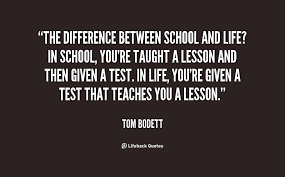 Funny School Quotes About Life. QuotesGram via Relatably.com