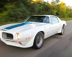 Pontiac Firebird Trans Am car, year 1970