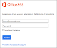 Accesso office 365