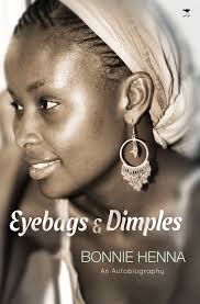 One of South Africa&#39;s leading actresses, Bonnie Henna is about to release her auto biography, titled EYEBAGS AND DIMPLES. - cov-1