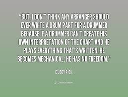 Buddy Rich Drumming Of Quotes. QuotesGram via Relatably.com