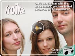 Troika is a multi-disciplinary art and design studio based in London, founded in 2003 by Conny Freyer, Eva Rucki and Sebastien Noel, who met while studying ... - broadcasts_troika