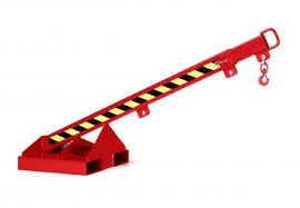 RR Industrietechnik load arm RLH-T1 RAL 3000 extendable