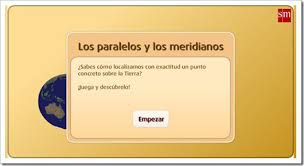 Resultado de imagen de paralelos y meridianos sm