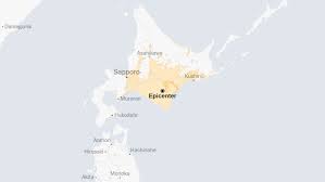 Map: 6.1-Magnitude Earthquake Shakes Northern Japan