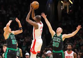 Celtics at Rockets: Boston looks to avenge blowout loss to Houston