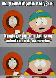 What are some less-than-popular South Park jokes/quotes that ... via Relatably.com