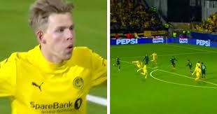 Madness in Norway: Jens Petter Hauge and Rayan Cherki exchange amazing goals in Bodo/Glimt-Man City clash