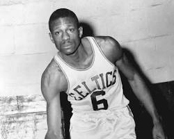 Image of Bill Russell, Boston Celtics center