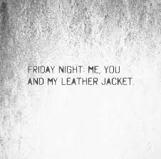 My leather jacket ❤   | Quotes | Pinterest | Leather Jackets ... via Relatably.com