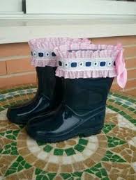 Resultado de imagen de botas de agua decoradas reciclaje