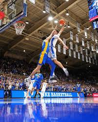 Salute the Flagg  Dunk of the year so far⁉️ @marchmadnessmbb cooper_flagg @dukembb