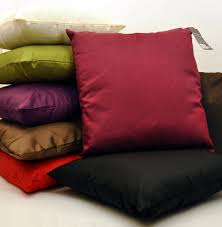 18\u0026quot; Maria Sofa Scatter Plain Faux Silk Cushion Covers or FILLED | eBay - group_maria