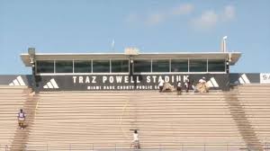 Renamed football field
