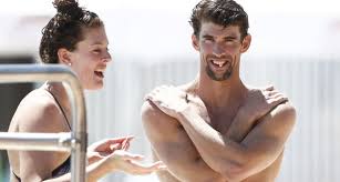 Image result for Allison Schmitt Michael Phelps