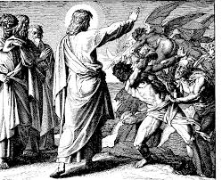 Image result for jesus envia a sus discipulos de dos en dos a echar demonios y curar enfermos