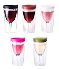 M Vino2Go Double Wall Insulated Acrylic Wine Tumbler