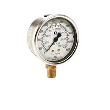 Stainless Steel High Pressure Fluid Gauge, 0-1000 psi (0-68 ...