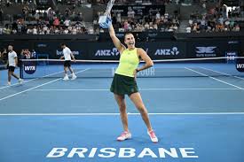 Arina celebrates making history in Brisbane, Svitolina in Auckland to end series of failures on hard courts