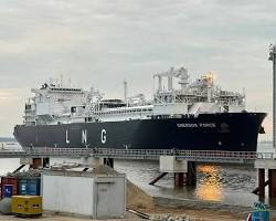 Aceh LNG terminal Arun gas industry or coal mining port Aceh, buatan AI
