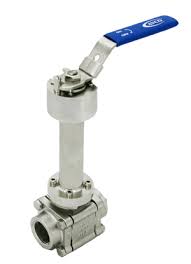1/4" AVCO 1500 Cryogenic Ball Valve, 2 Way, 3 Piece, 316 ...
