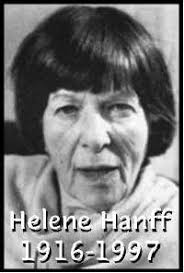 84 CHARING CROSS ROAD is the true story of the twenty year friendship between Helene Helene Hanff 1916-1997 Hanff, a New York writer, and Marks and Co., ... - helene1